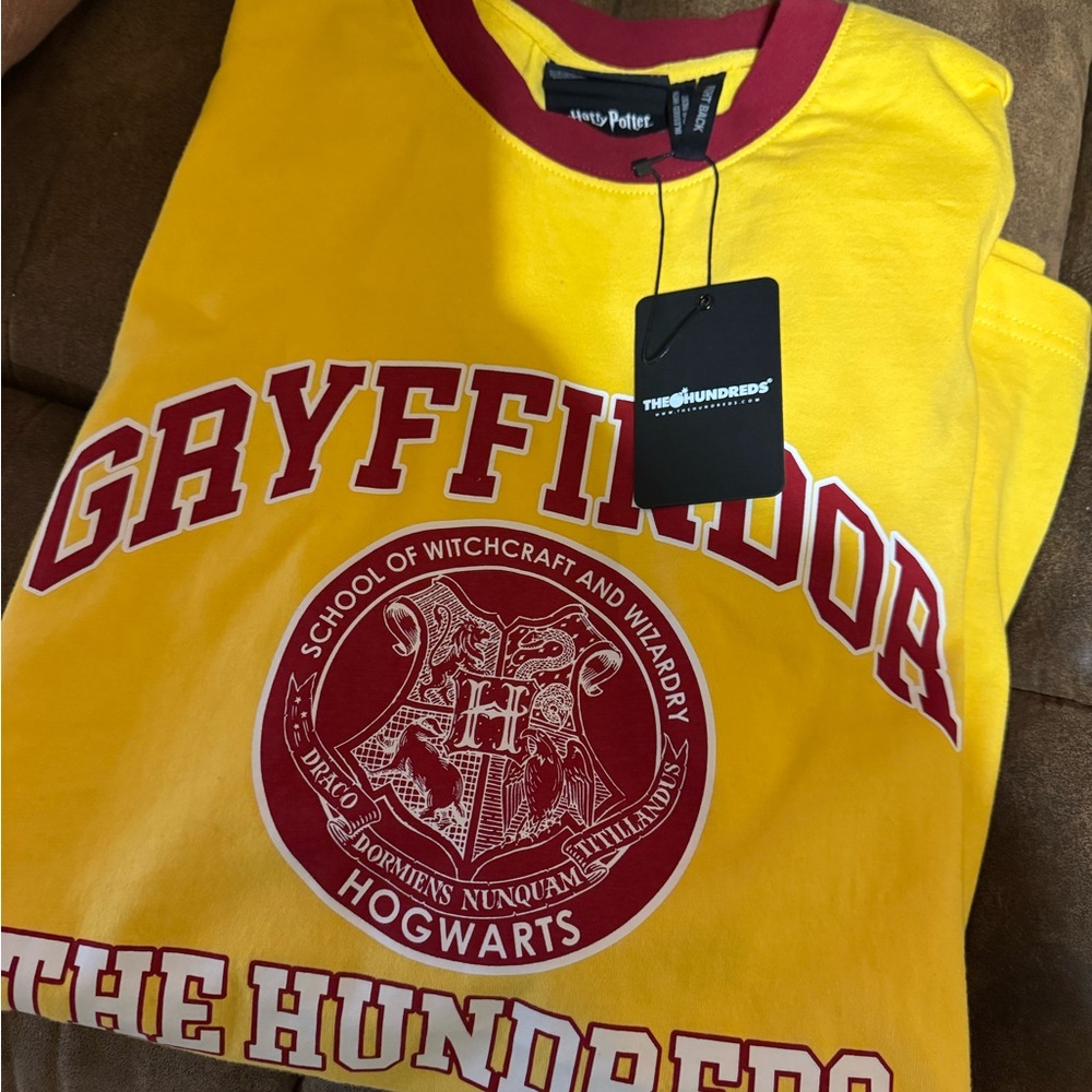 Warner Bros. Gryffindor Yellow Shirt